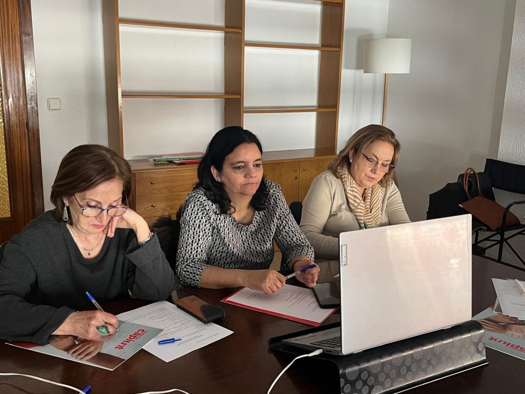 Sesión de formación del voluntariado de la Fundación Capiunt